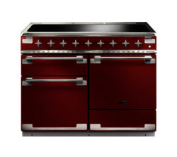 RANGEMASTER  Elise 110 Electric Induction Range Cooker - Cherry Red & Chrome